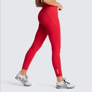 Do You Even Red Hyperflex Seamless Leggings
